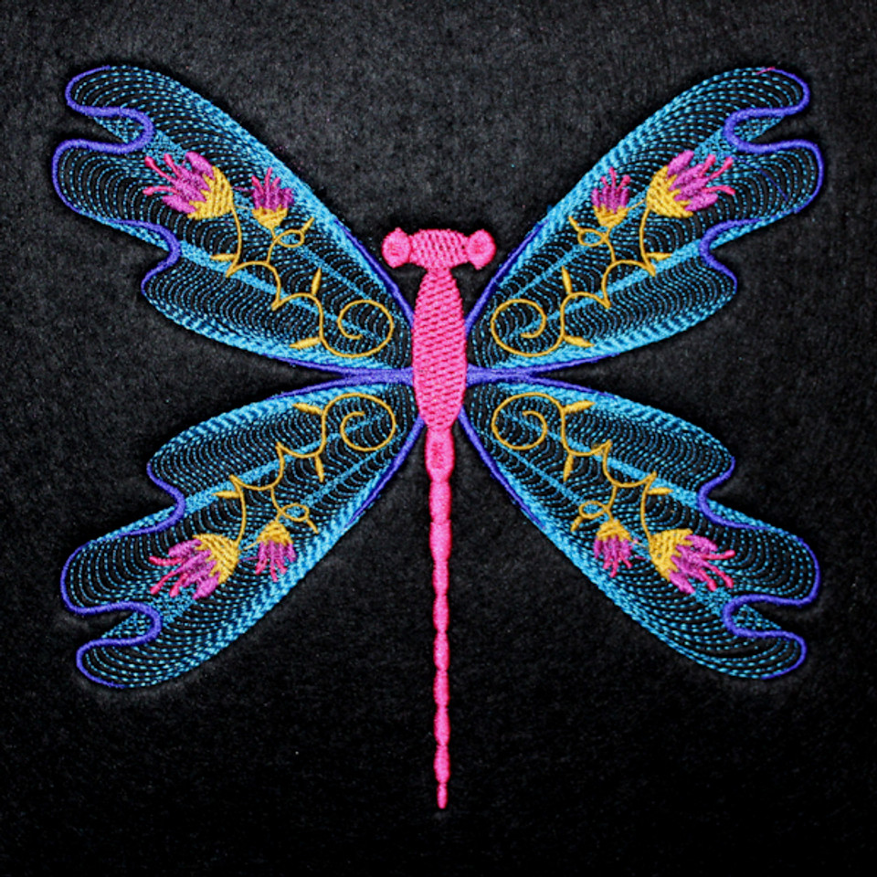 Dragonfly Digitize Embroidery | Embroidery