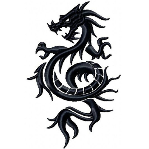 Tribal Dragon – Tattooed Now !