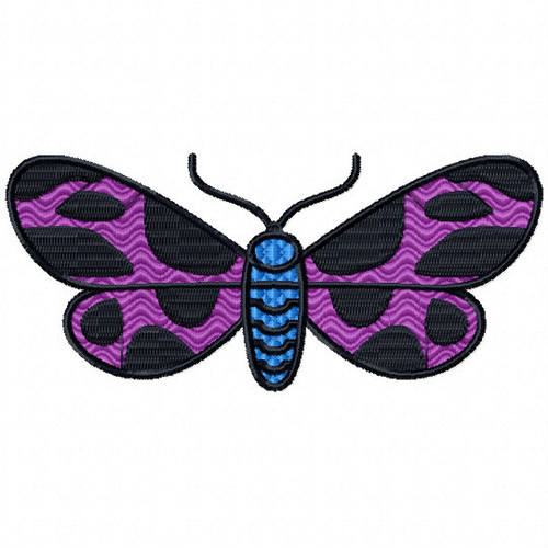 Machine Embroidery Design - Insect Collection Design #08