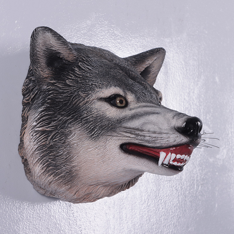 【美品】HEAD WOLE F7A FPad pro Wolf Head Wall Decor - AFD Home