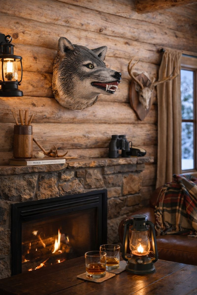 Wolf Head Wall Decor - AFD Home