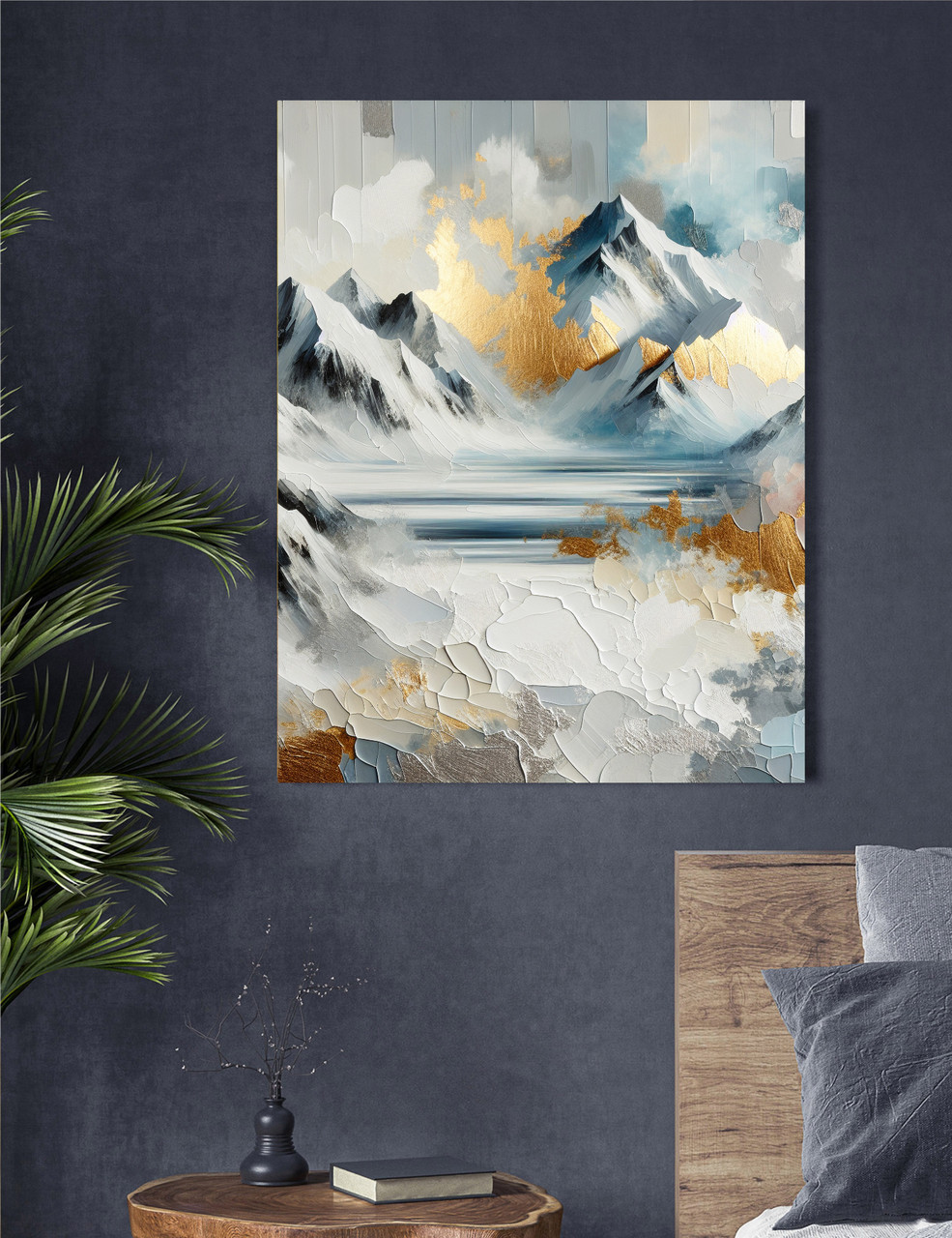 Snow Mountain Giclee 36x48 - AFD Home