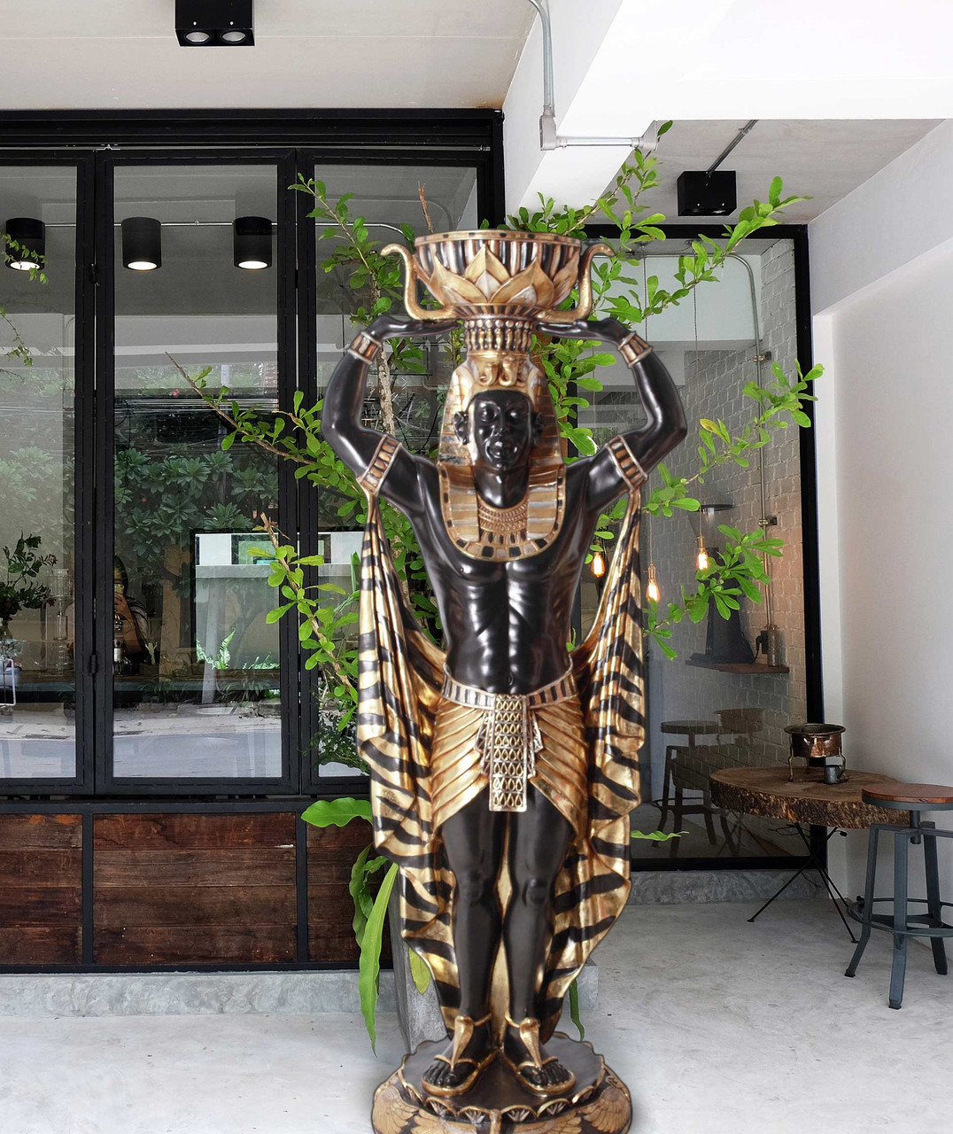 Egyptian Male Plant Holder - AFD Home