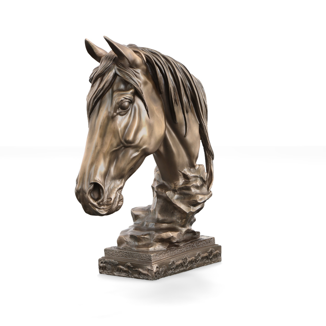Bronzed Horse Bust Classic - AFD Home