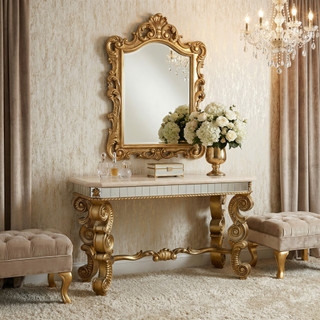 Platine Bella Console Table