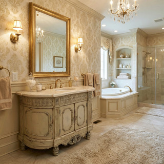 Essex Parchment 53 inch Vanity