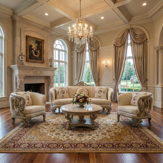 Platine Royal Colette Sofa and Chair Set of 3