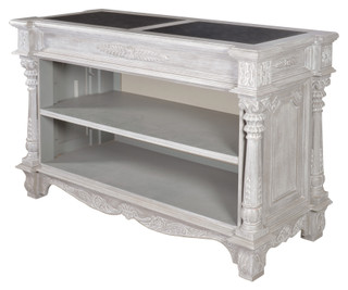 Mystique Gray Monarch Bookcase