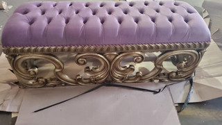 Platine Rococo Lavender 3 Seater