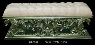 Carved Grand Bench
