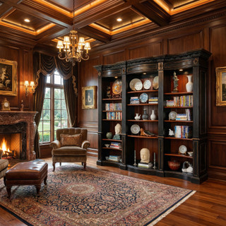 Buckingham Library Bookcase BK (KIT)