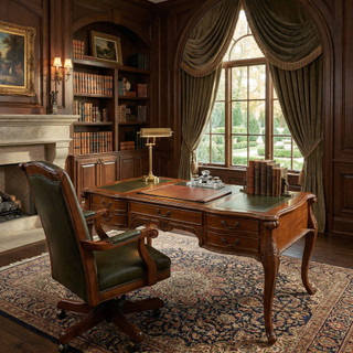 Large Mahogany Writing Desk