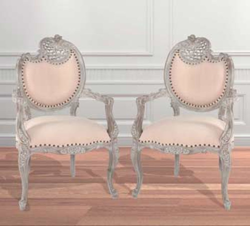 Rosdorf Park Platine Rococo Dining Side Chair