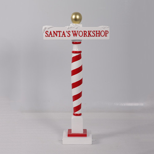 Santa's Workshop Sign
