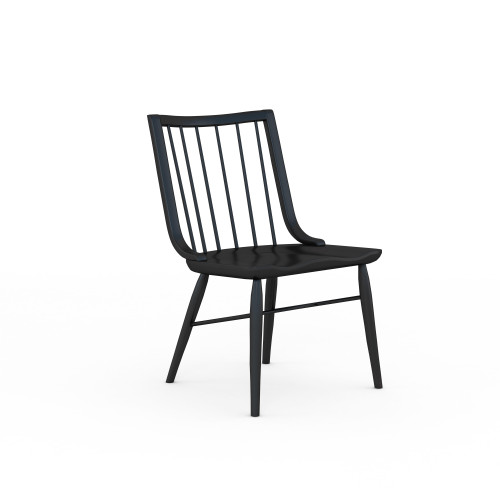 KC Frame Black Windsor Side Chair
