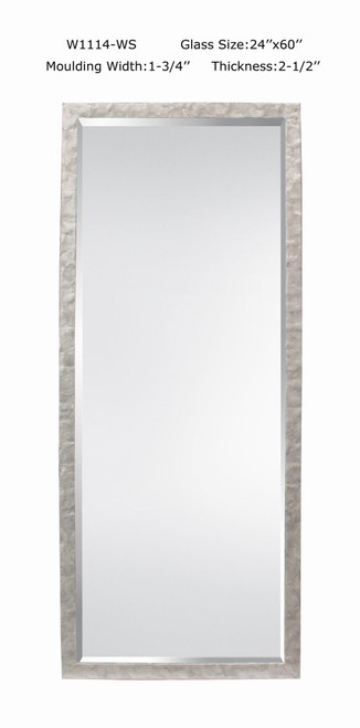 Capiz Wall Mirror 27W x 65H