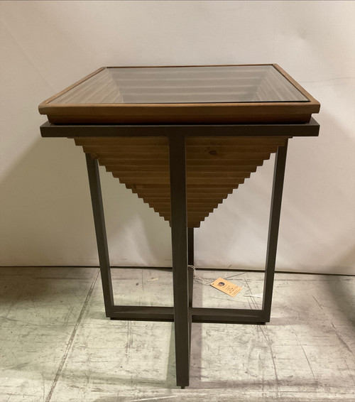 Inverted Square Side Table