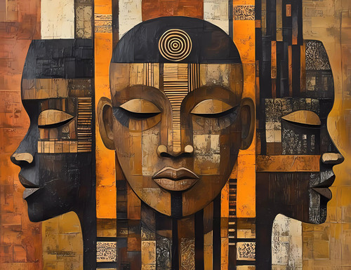 Tribe 1 Giclee 36x48