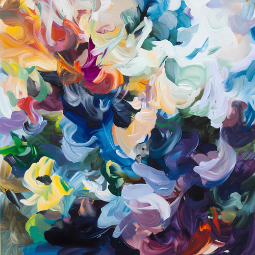 Abstract Giclee 40x40