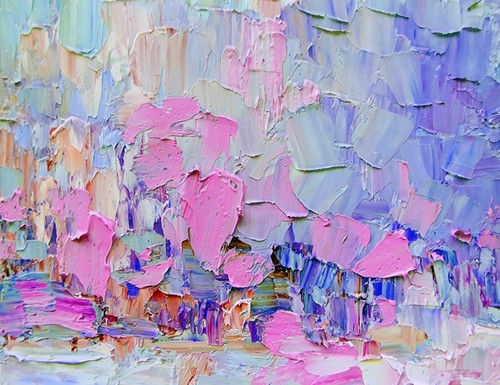 Pastel Colored Abstract Giclee 36x48