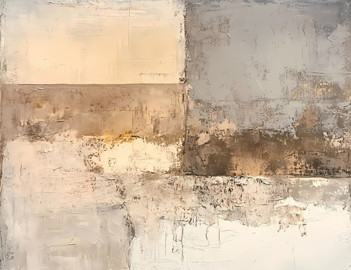 Brown Abstract Giclee 36x48