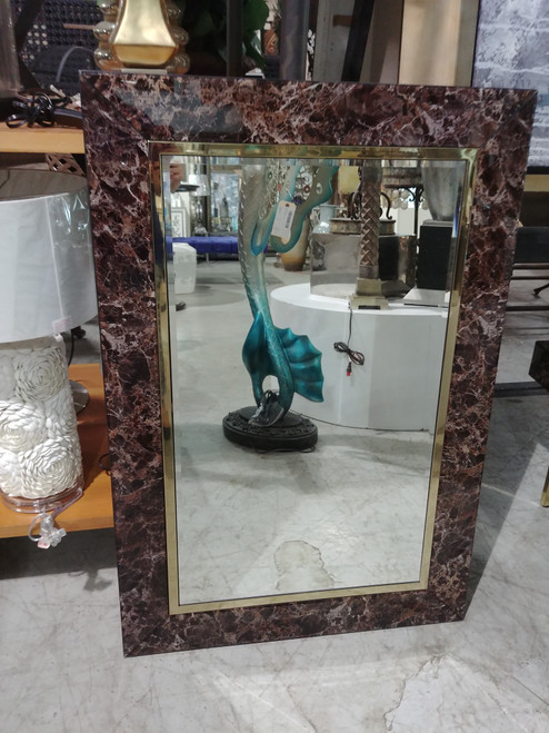 Sienna Marbled Mirror