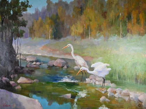 Handpainted Original Oil C36X484272