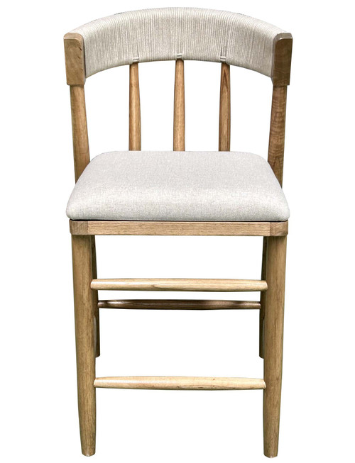 Alto Back Counter Stool Natural