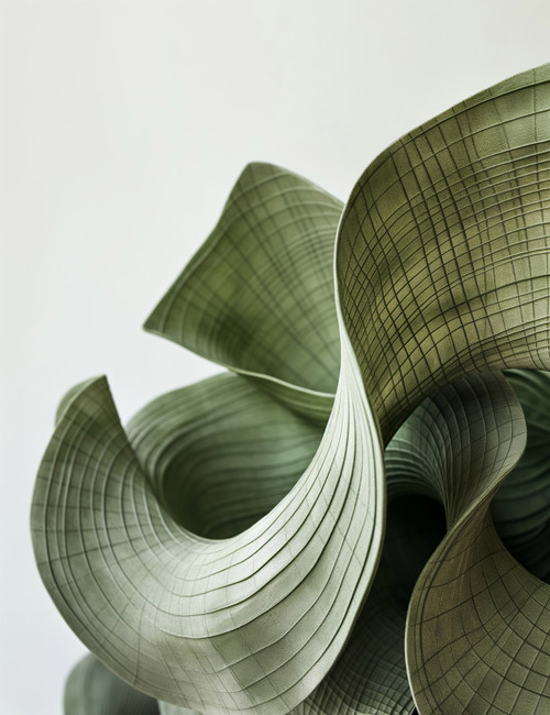 Green Movement Abstract Giclee 36x48