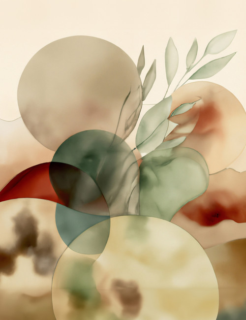 Botanical Abstract Giclee 36x48