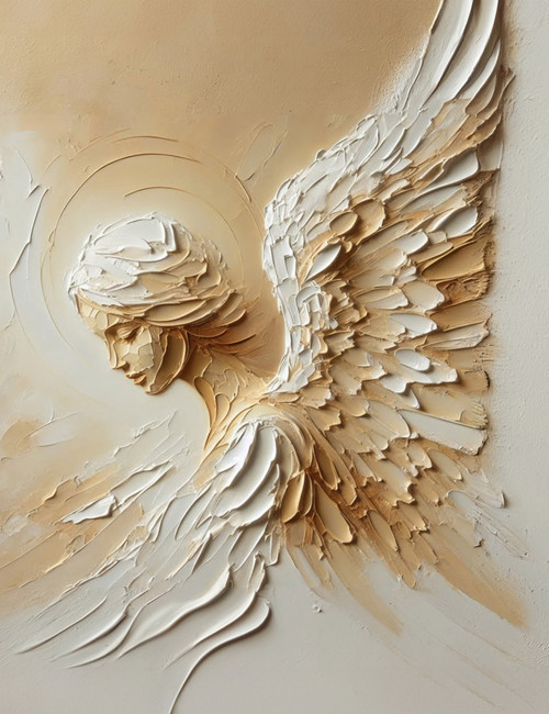 Stone Angel Giclee 36X48