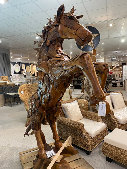 Teak Horse