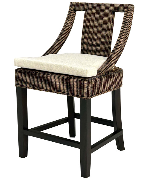 Saona Counter Stool Kubu Antique Brown