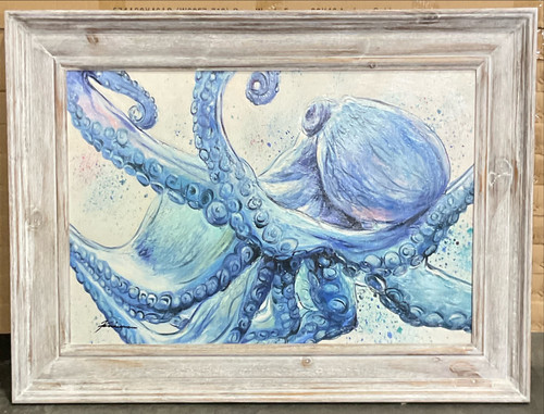Ocean Octopus  Framed Giclee
