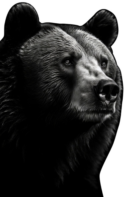 Black Bear Acrylic Wall Decor