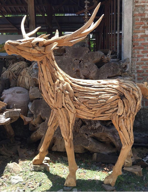 Teak Root Reindeer Teak Root Reindeer