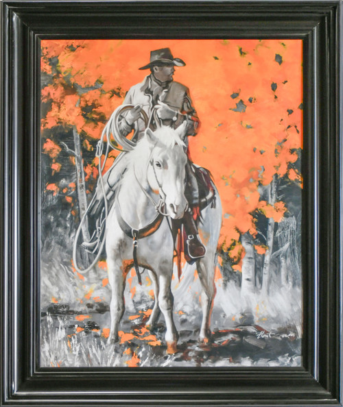 Framed Modern Cowboy