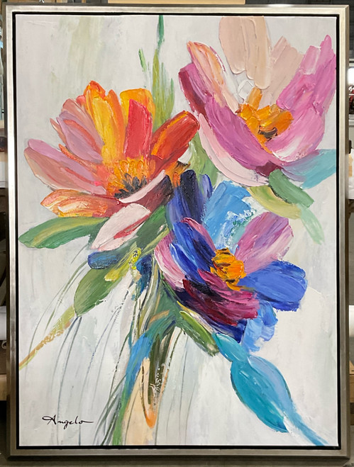 Framed Radiant Petals