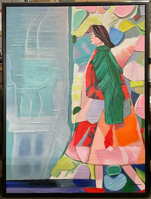 Framed Strooling in Color