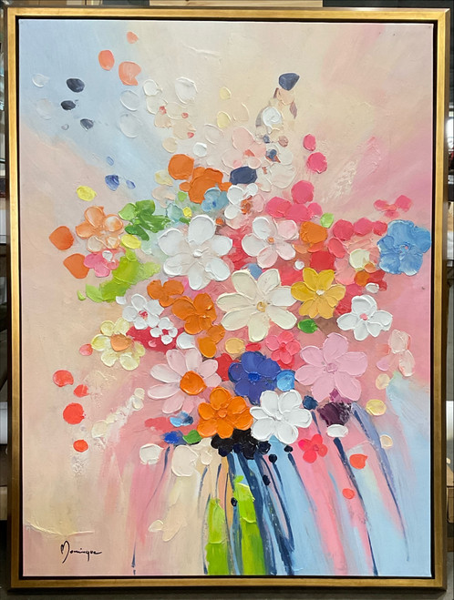 Framed Joyful Bouquet