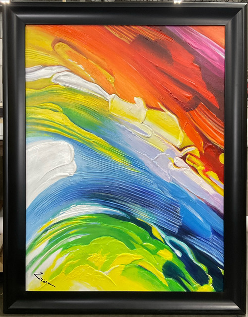 Framed Color Wave