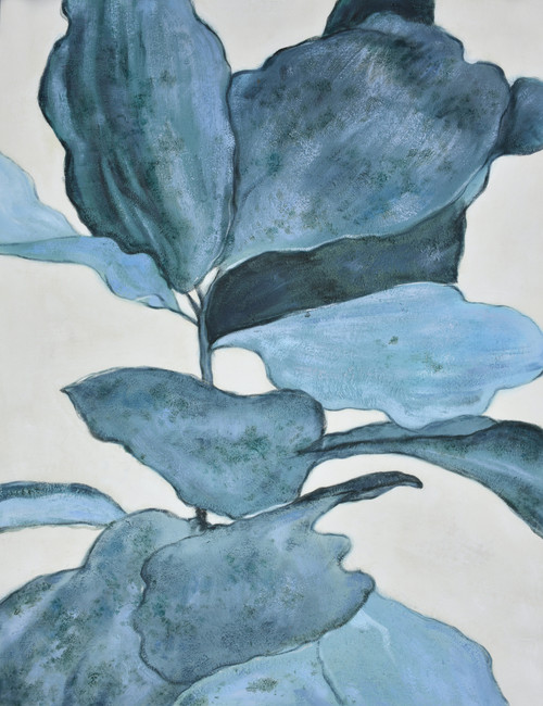 Art AFD Blue Flowers 1  36x48