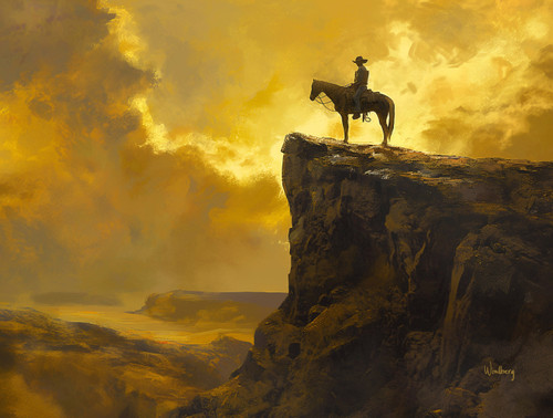 Lone Cliff Giclee