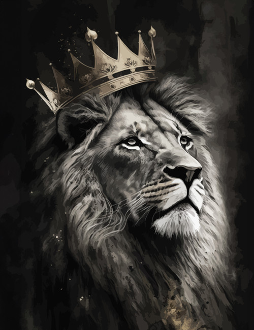Lion King of the Jungle Giclee