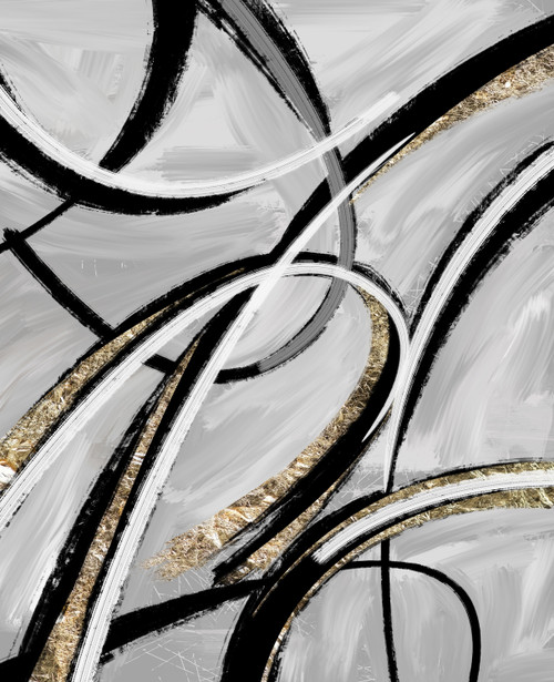 Gray Abstract Giclee
