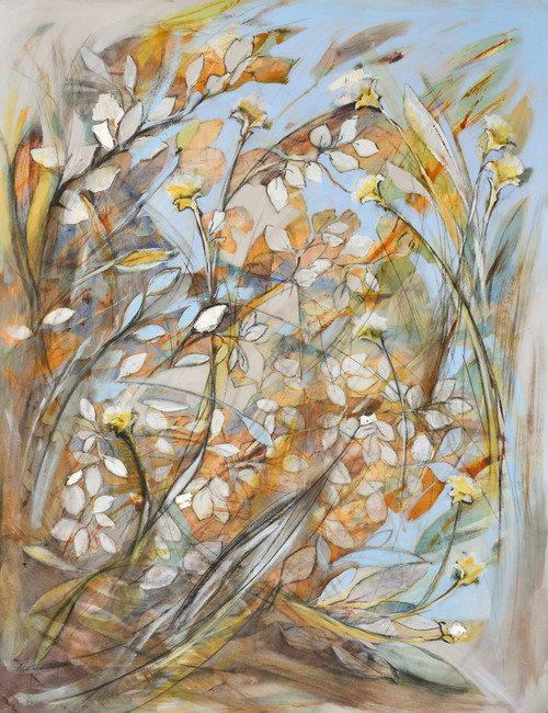 Botanical Breeze Field Giclee
