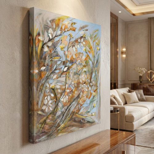 Botanical Breeze Field Giclee