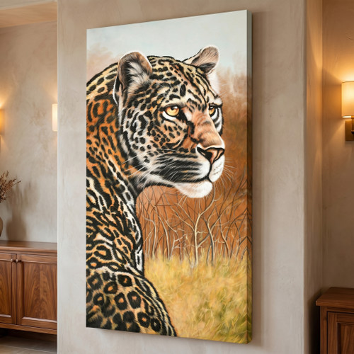 Savanna Leopard Giclee