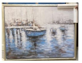 Sailboat Giclee Framed Giclee