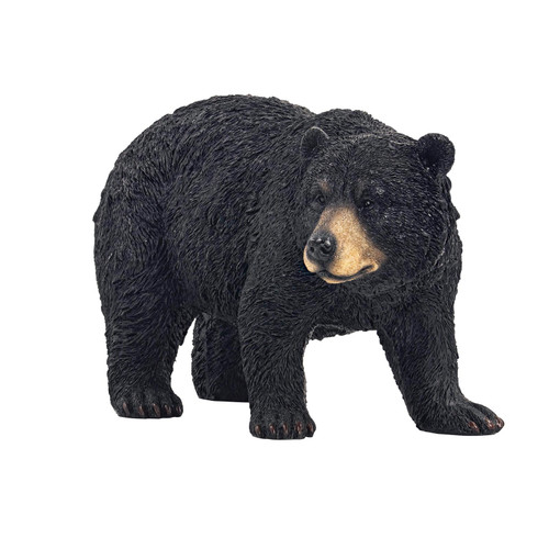 Roaming Black Bear Small Statue